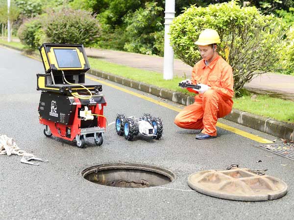 阳朔管道机器人检测